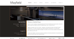 Desktop Screenshot of mayfield-design.co.uk